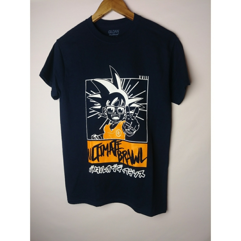Ultimate Brawl Goku Peace Men's Size Small T-Shirt
